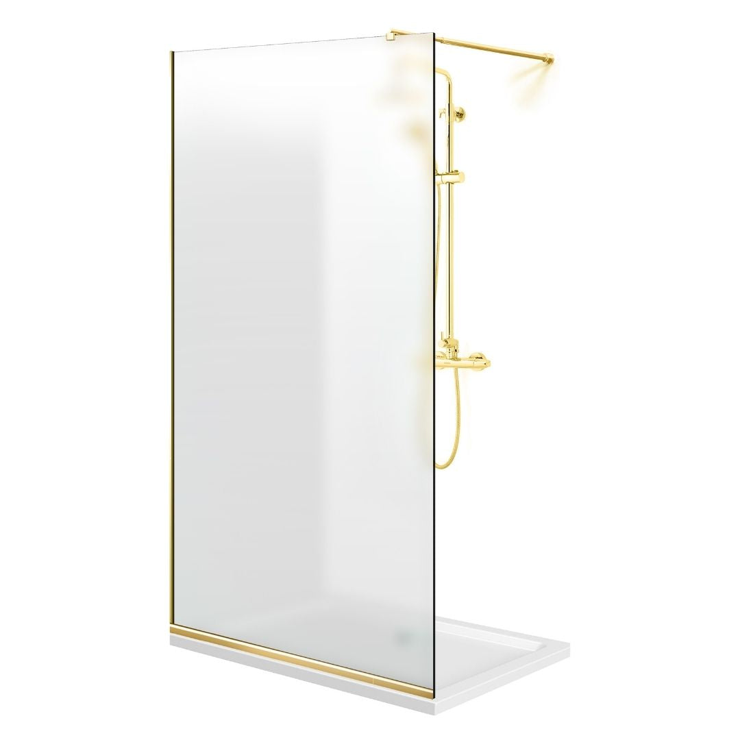 Paravan dus Walk-in, Perete dus Auriu, #Mat #Matt