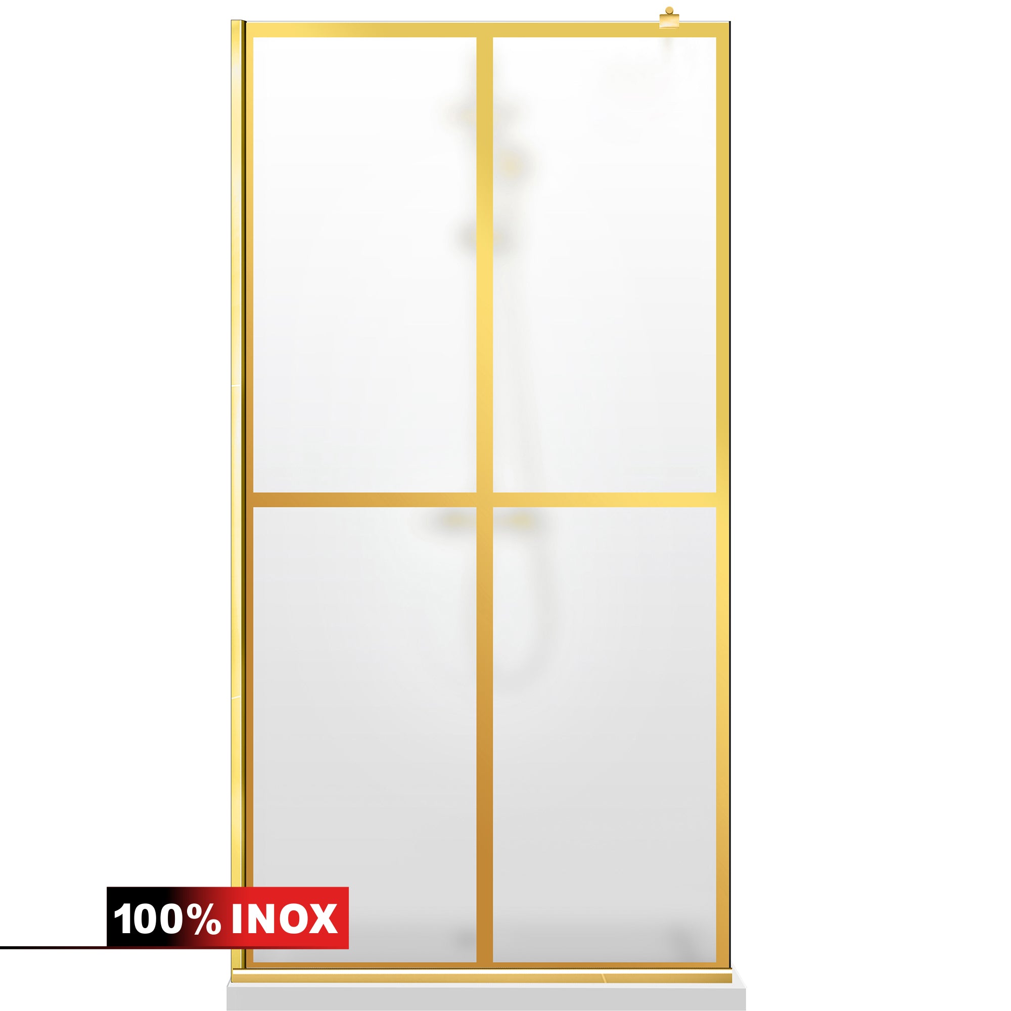Paravan dus Walk-in, Perete dus Auriu, #Mat #Matt