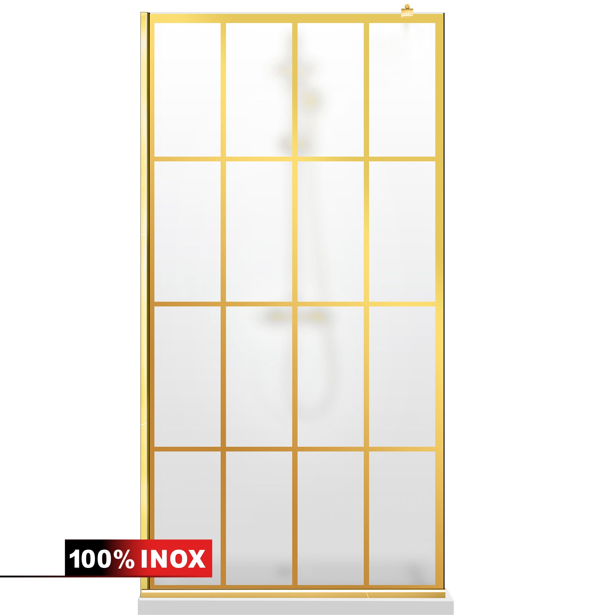 Paravan dus Walk-in, Perete dus Auriu, #Mat #Matt