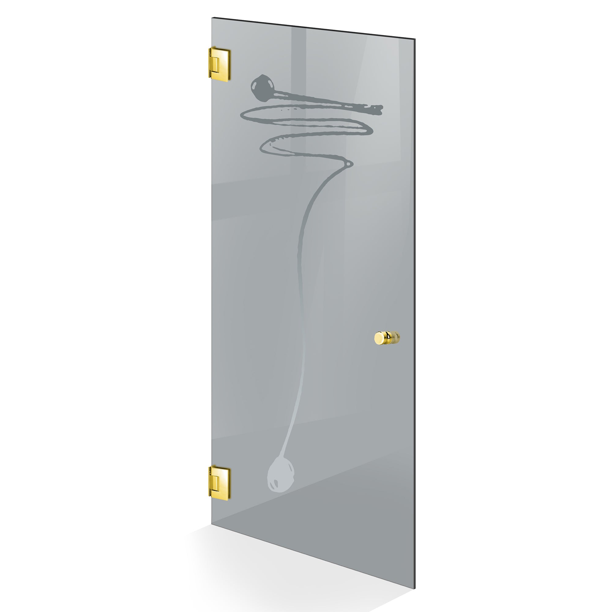 Usa sticla batanta auriu, #Gri