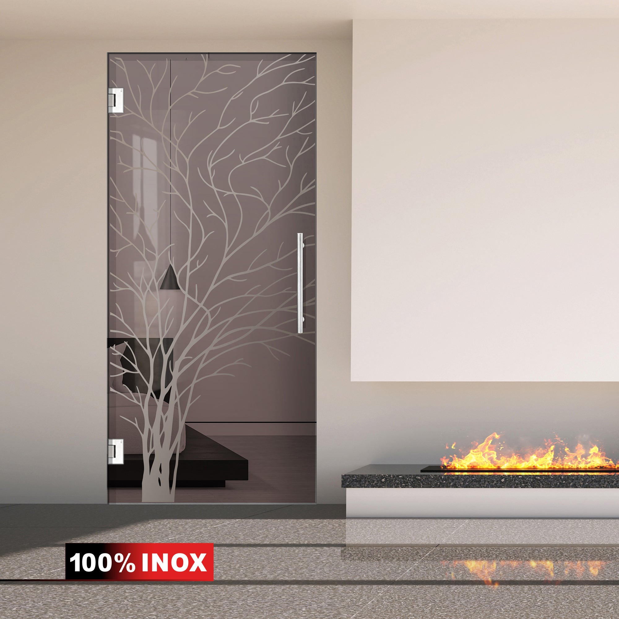 Usa sticla batanta inox, #Bronz