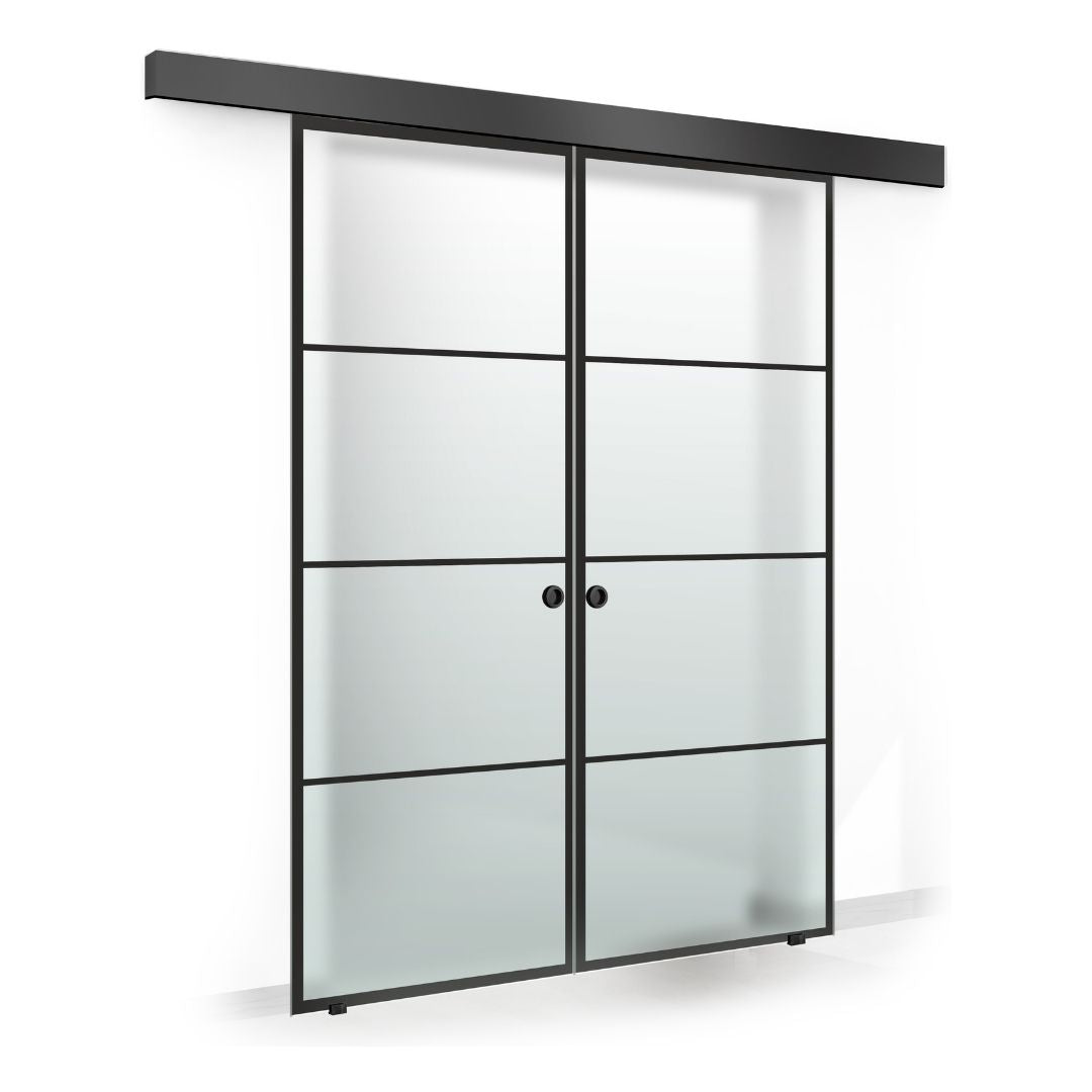 Usa sticla glisanta, Usa sticla interioara #Mat