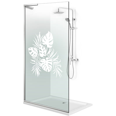 Paravan dus Walk-in, Perete dus Inox, #Clara #Víztiszta