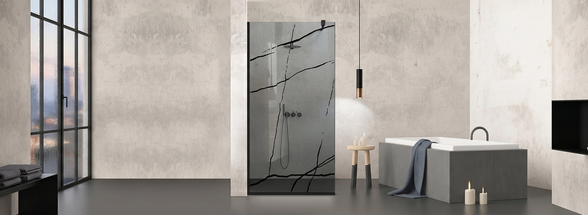 Shower screen