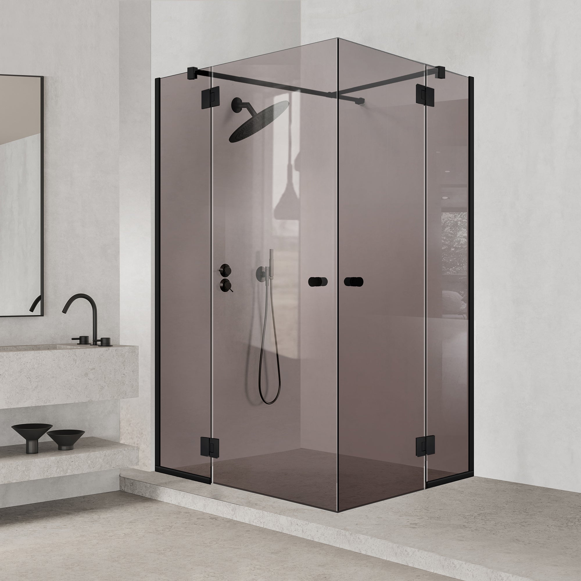 Cabina dus #Bronz