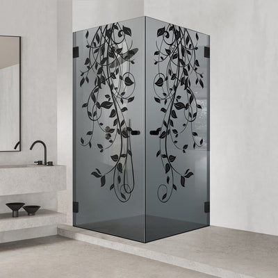 Cabina dus cu usa batanta #Gri