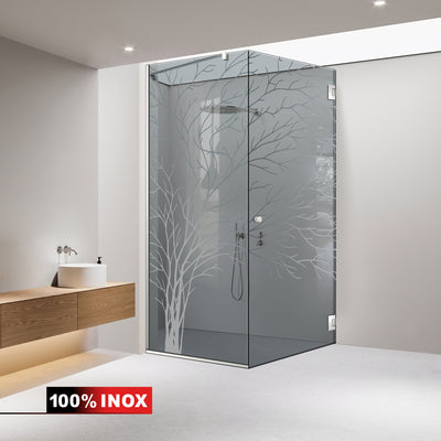 Cabina dus cu usa batanta #Gri