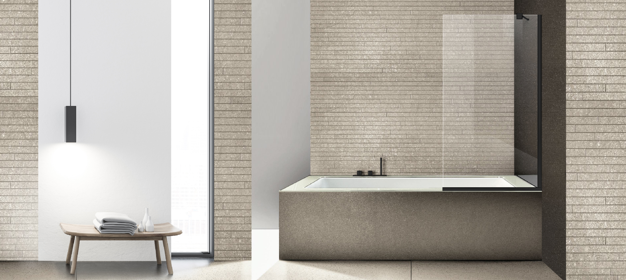 Bathroom screen