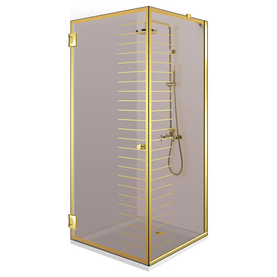 Cabina dus cu usa batanta #Bronz