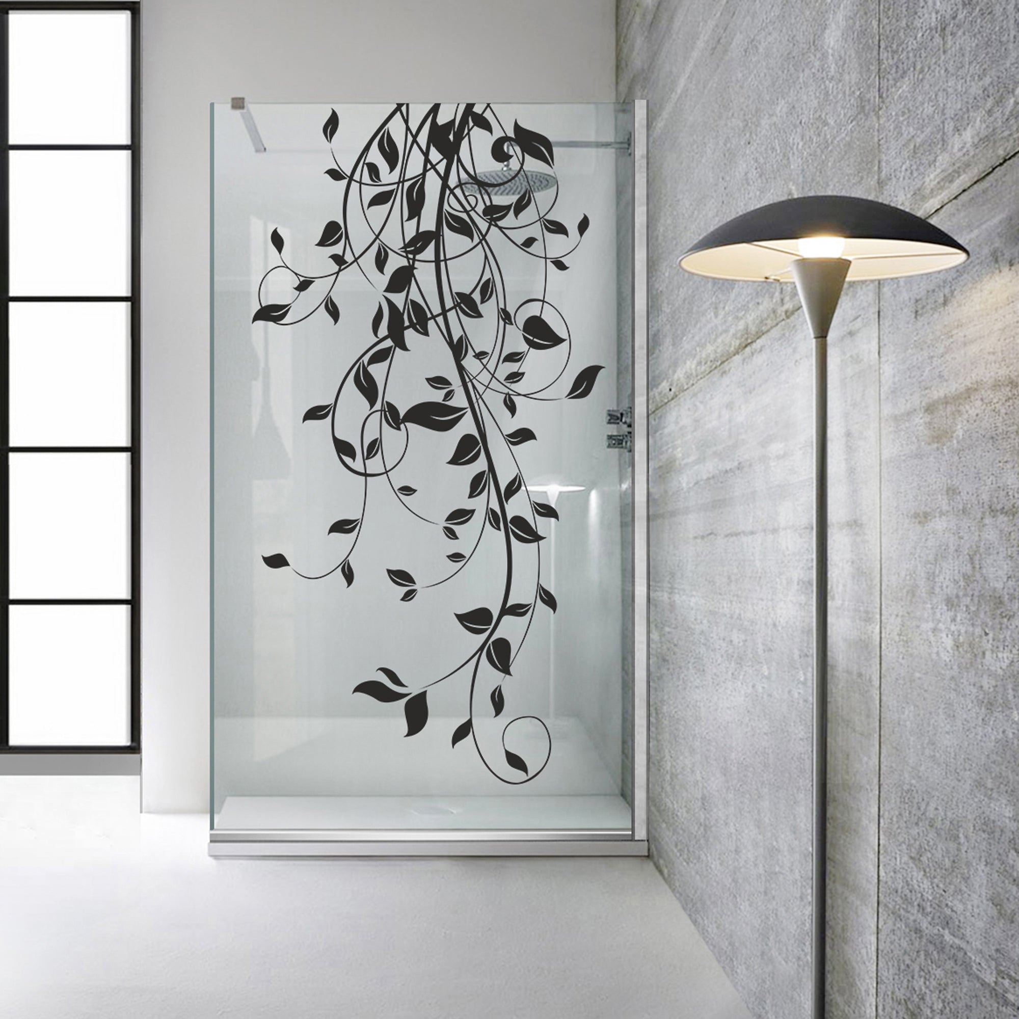 Paravan dus Walk-in, Perete dus  Inox, #Clara #Víztiszta
